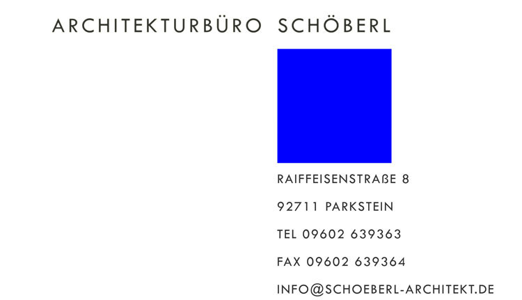 Architekturbüro Schöberl, Raiffeisenstraße 8, 92711 Parkstein, Individuell bauen